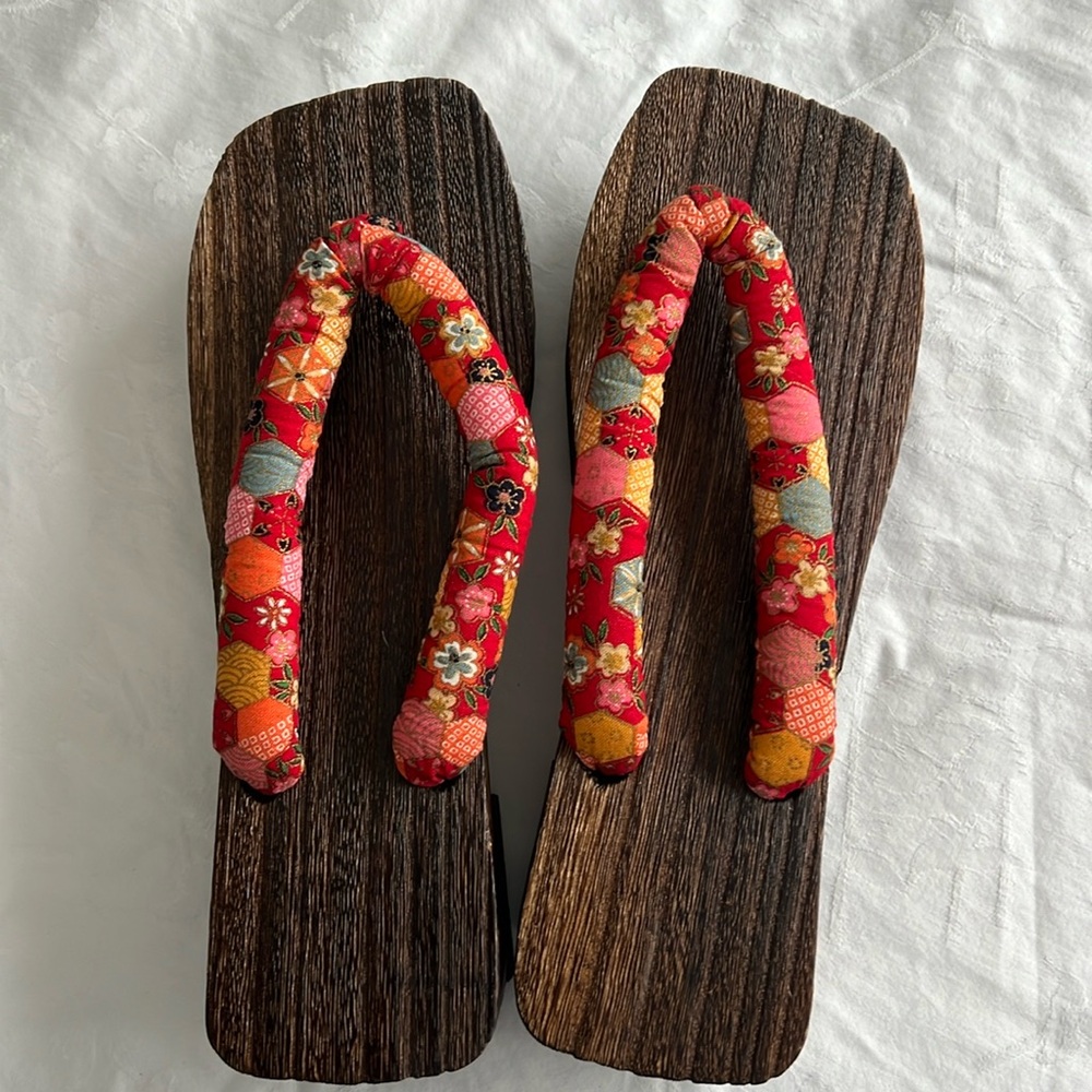Japanese wood sandal